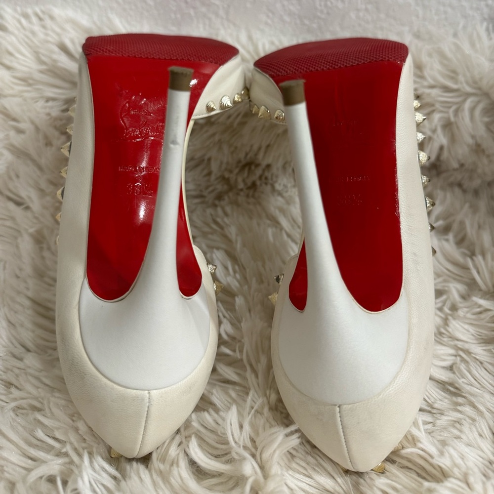 SOLD ❌CHRISTIAN LOUBOUTIN 
Shiny Nappa Irishell 100 Pumps 38.5 - Picture 6 of 8